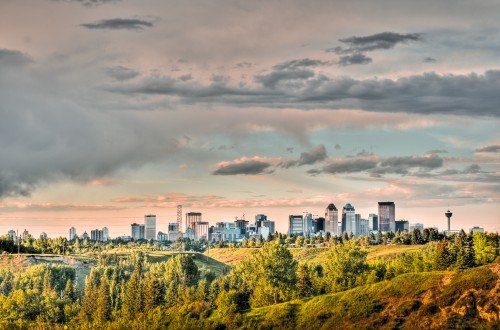 Calgary Skyline from the South